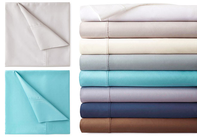 JCPenney: Studio 550 Thread-Count Sheet Sets ONLY $27.99 - Reg $110 (Today Only!)