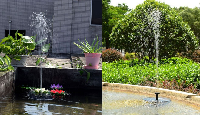 Solar Powered Fountain Pump Only $19.99 + FREE Shipping (Regularly $60)