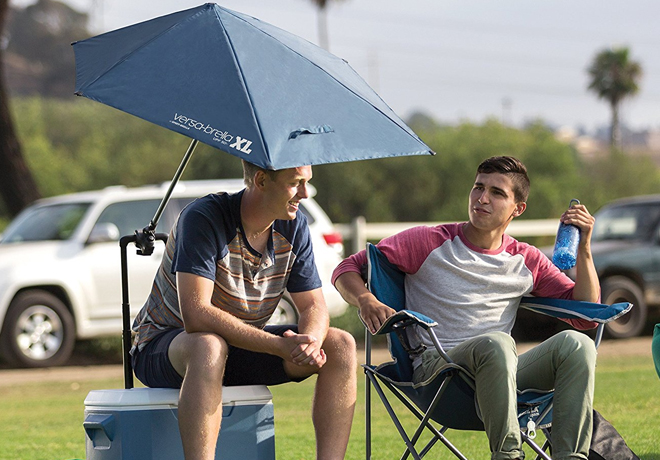 9-Foot Sport-Brella Premiere XL UPF 50 Umbrella Shelter for Sun and Rain Protection 