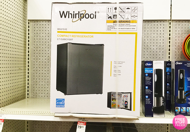 whirlpool mini refrigerator target