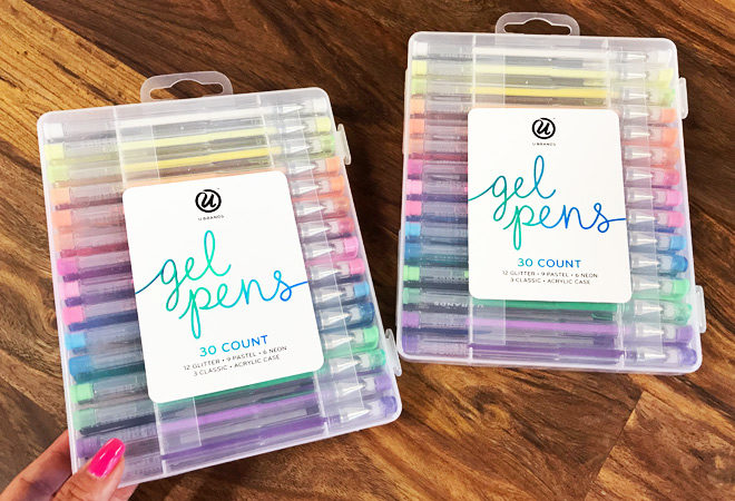 Daily GIVEAWAY! 4 Readers Win FREE Pack of 30-Count Gel Pens - 72 Hour Giveaway!