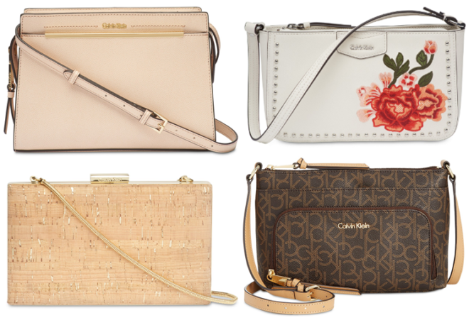 Calvin Klein Camille Crossbody Reviews Handbags Accessories Macy's |  