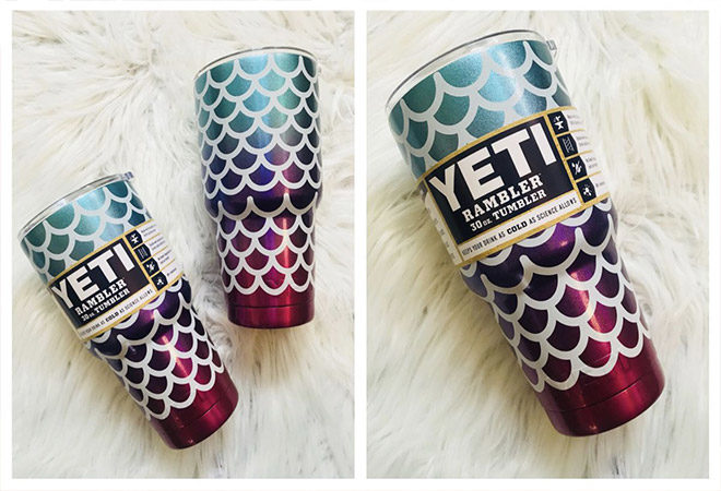 Daily GIVEAWAY! 2 Readers Win RARE  Mermaid Yeti Tumbler for FREE ($50 Value)‍