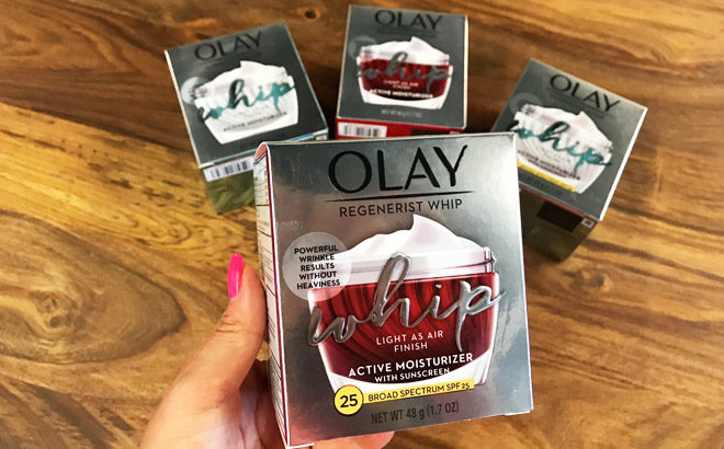 GIVEAWAY Time! 4 Readers Win FREE Olay Whips Moisturizer (72-Hour Giveaway!)