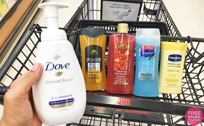 Enter to Win FREE $5 Gift Card + Extra $5 Off $20 Unilever Personal Care Purchase at Vons