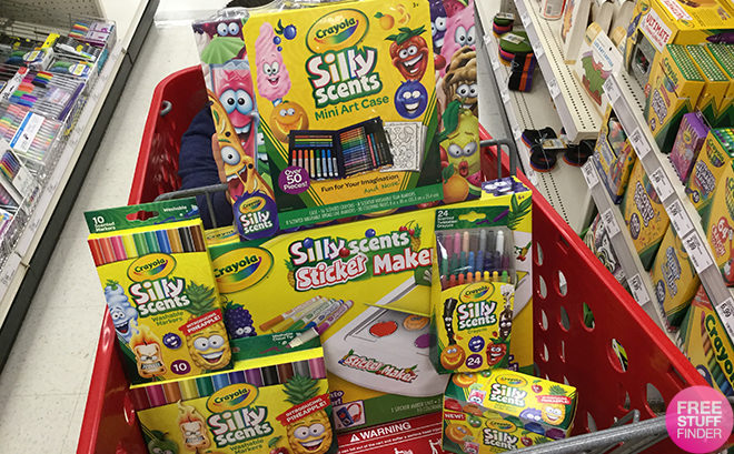 Target Online: Crayola Silly Scents Mini Art Case JUST $11.25 (Reg $20) + FREE Pickup