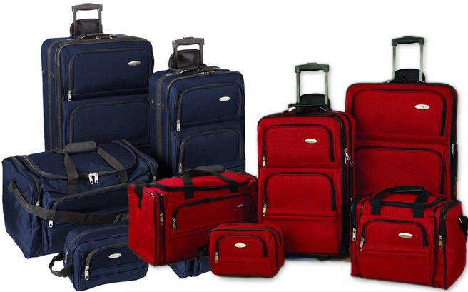 samsonite nobscot 5 piece luggage set