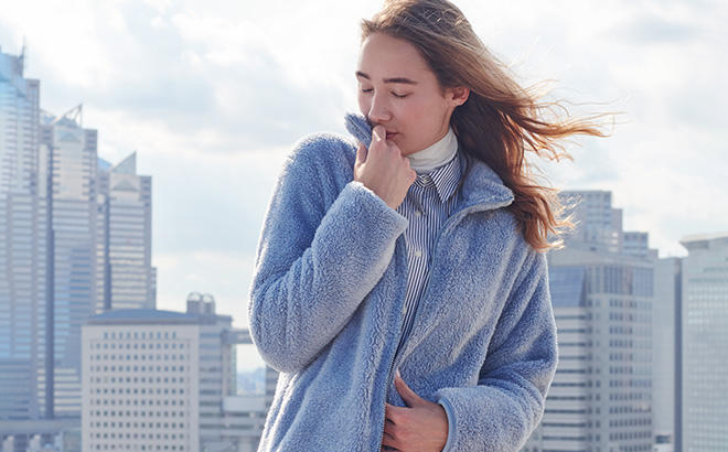 uniqlo fluffy fleece jacket