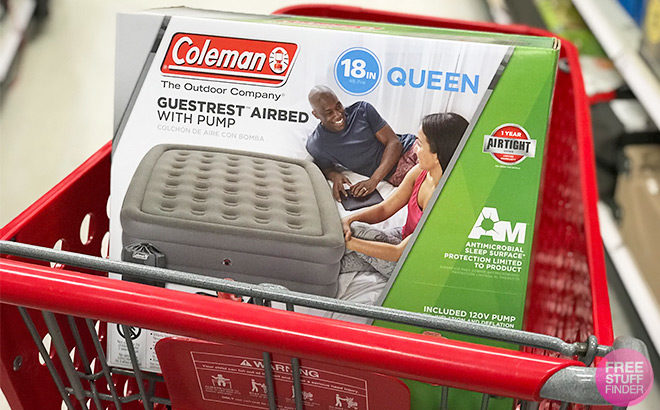 Coleman guest discount rest airbed queen