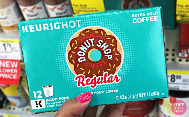 Amazon: Donut Shop Coffee 72-Count K-Cups Just $21.63 + FREE Shipping (30¢ Per K-Cup)