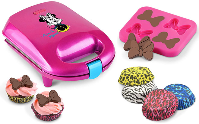 Disney Minnie Mouse Cupcake Maker for ONLY $14.99 + FREE Shipping on Amazon