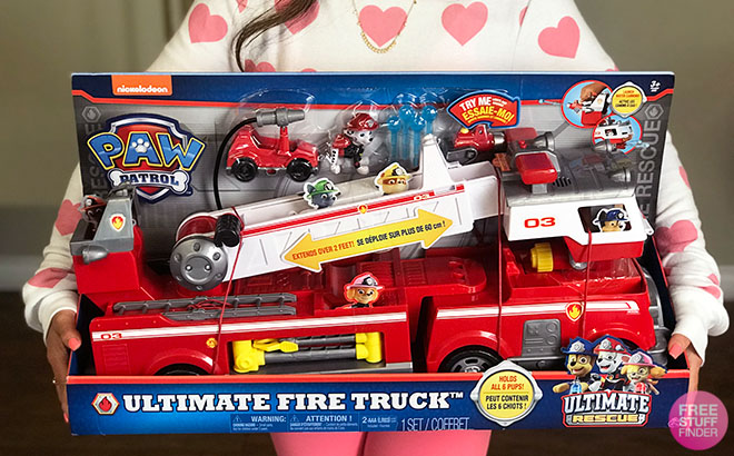 PAW Patrol Ultimate Rescue Fire Truck for ONLY $44.44 on Amazon – BEST ...
