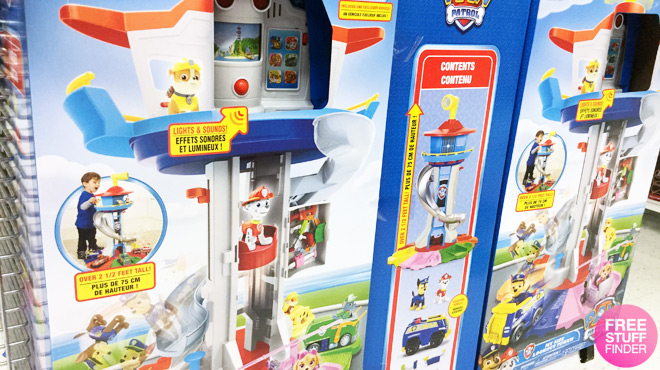 Paw patrol lookout best sale tower target