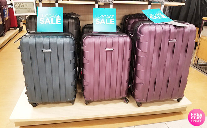 Kohl s luggage milden sets samsonite