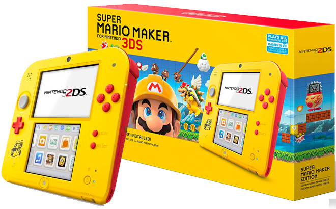 Nintendo 2DS System With Super Mario Maker for JUST $79.99 + FREE 