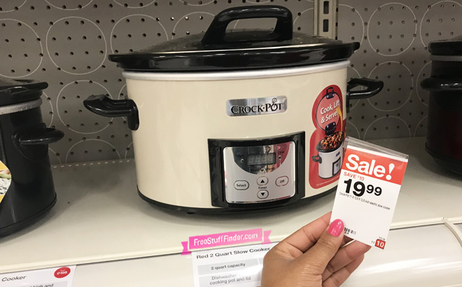 Crock-Pot 4-Quart Slow Cooker ONLY $19.99 at Target – Reg $30 (In-Store ...