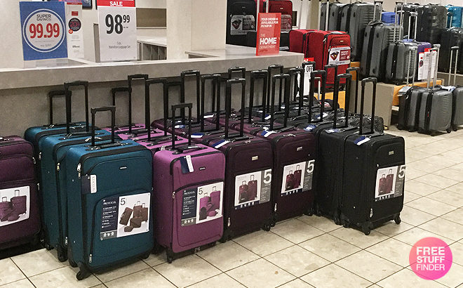 Protocol 5 piece luggage set sales