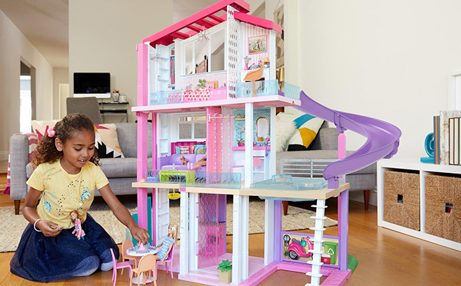 Barbie Dreamhouse Playset with 70+ Accessories
