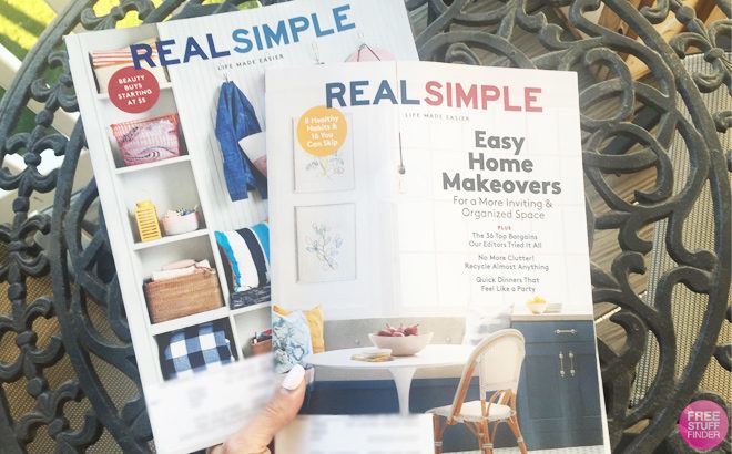 *HOT* FREE Real Simple Magazine Subscription (12 Issues for 1 Year!)