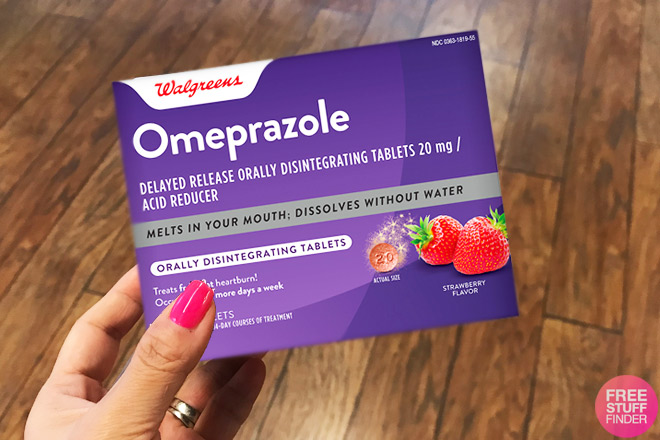 Walgreens Omeprazole Delayed Release Tablets 20 mg, Acid Reducer 42 ct