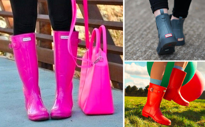 HURRY! Up to 51% Off Hunter Boots & Booties for Women (Starting Under $80!)