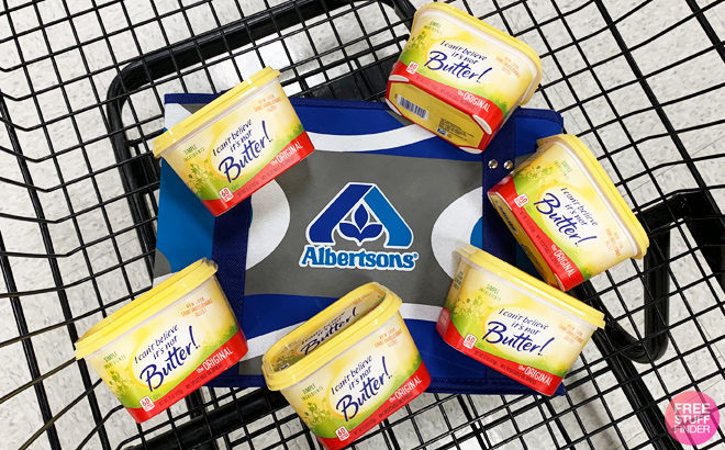 I Can't Believe It's Not Butter! for JUST $2.49 at Albertson's (Load Coupon Now!)