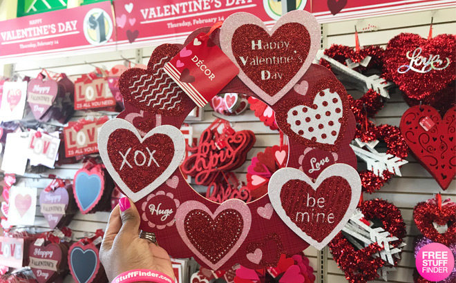 Valentine’s Day Decor, Cards, & More JUST $1 at Dollar Tree
