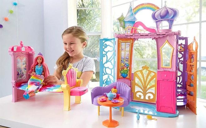 Barbie Dreamtopia Castle ONLY $23 (Reg $40)