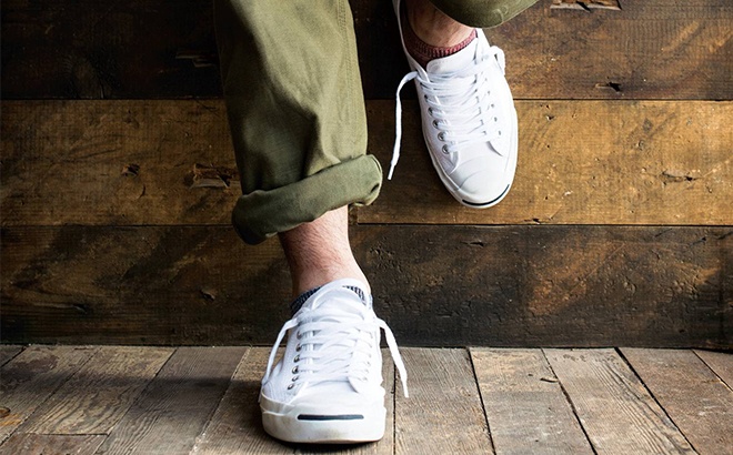 Converse Jack Purcell Low Top Sneakers JUST $32.50 (Reg $65) + FREE Shipping | Stuff Finder