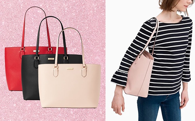 Kate Spade Laurel Way Jaelyn Tote ONLY $99 (Reg $379) + FREE Shipping –  Today Only! | Free Stuff Finder