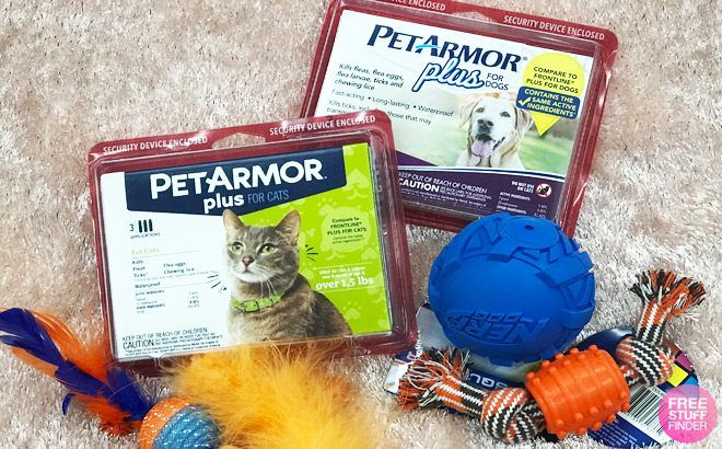 Save on PetArmor Plus Flea & Tick Protection for Dogs and Cats (NEW at PetSmart!)