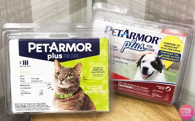 Easy Savings on PetArmor Plus Flea & Tick Protection for Dogs & Cats at PetSmart