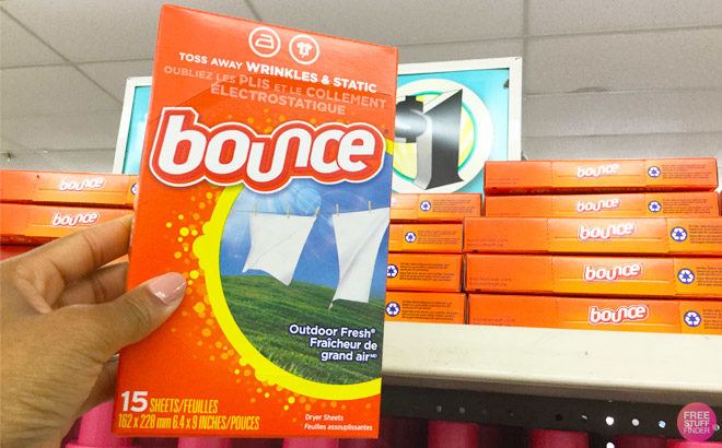FREE Bounce Dryer Sheets 15-Count Pack at Dollar Tree ($1 Value!)