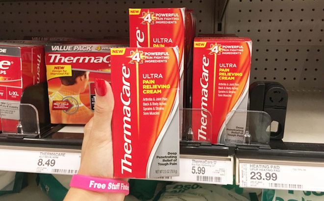 FREE ThermaCare Ultra Pain Relieving Cream at Target - Print Coupon Now!