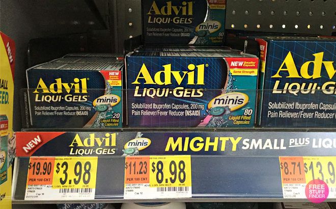 FREE Advil Liqui-Gels Minis at Walmart