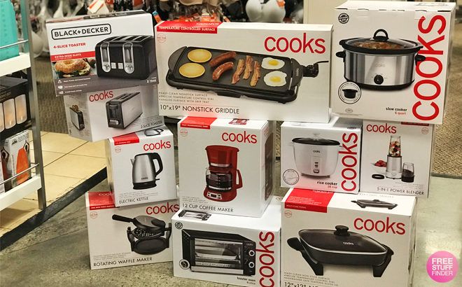 Cooks Small Kitchen Appliances ONLY $9.99 (Regularly $50) at JCPenney