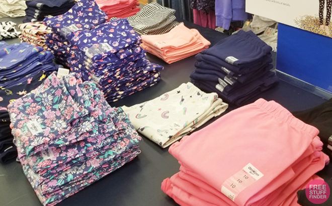 OshKosh Buy 1 Get 2 FREE Tops & Leggings