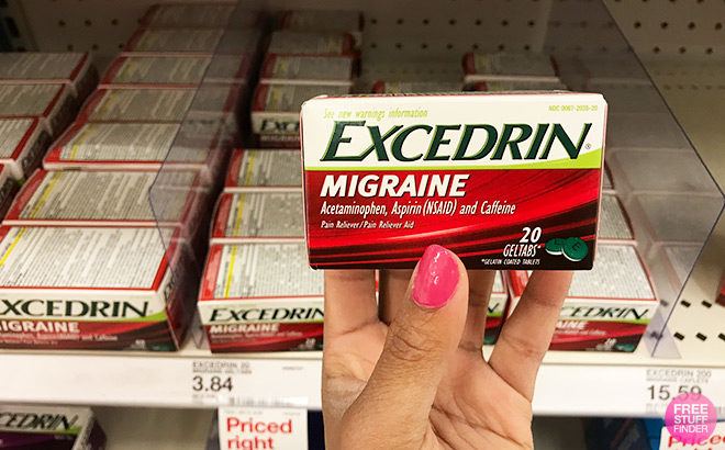 Excedrin Migraine Geltabs 20-Count JUST 34¢ at Target (Regularly $3.84)