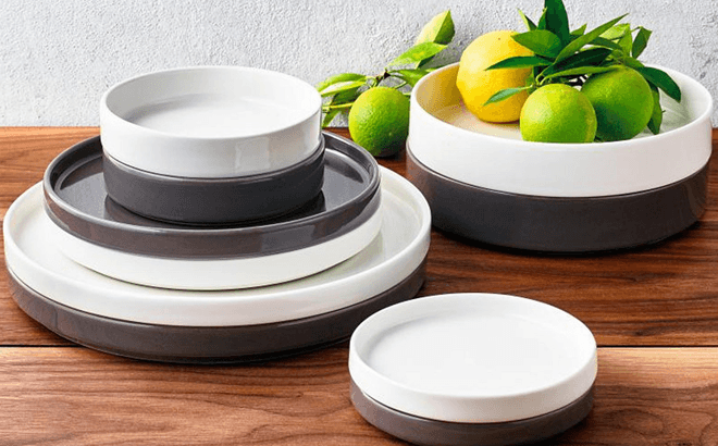 Goodful Stackable 20-Piece Dinnerware Set ONLY $38.99 at Macy's (Regularly $130)