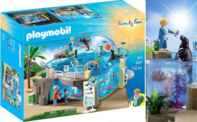 Playmobil Aquarium Set ONLY $32.99 + FREE Shipping (Reg $60) - Best Price!