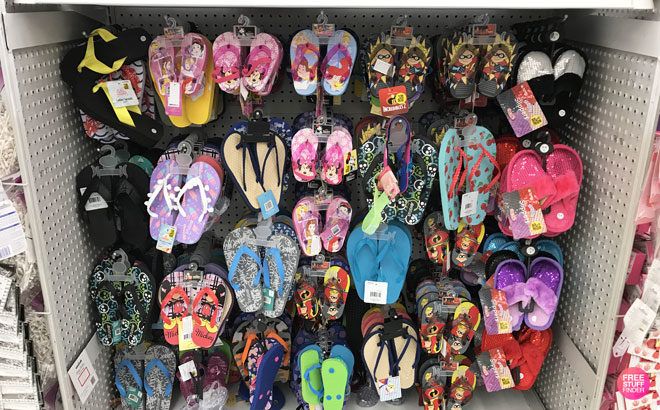 Kids' Sandals for JUST $1.99 at 99 Cents Only Store (Disney Princesses, Cars, Star Wars)
