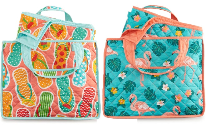 beach blanket tote