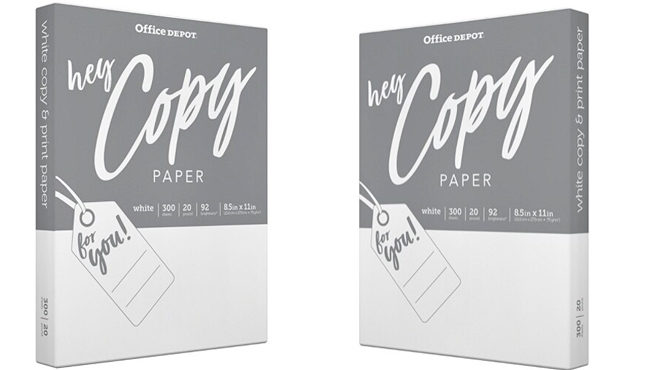 Office Depot 300-Count Copy Paper ONLY $1 (Regularly $6) – Starting  September 1st! | Free Stuff Finder