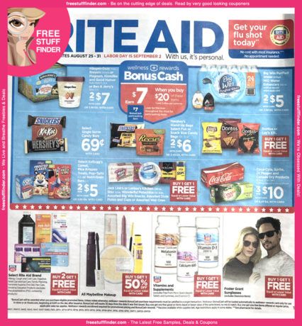 *HOT* Rite Aid Ad Preview (Week 8/25 – 8/31)
