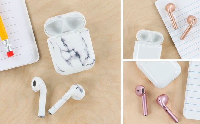 *HOT* Wireless Earbuds & Charging Case JUST $12.80 (Regularly $30) - 7 Cute Colors!
