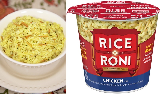 Rice A Roni Cups 12 Pack For Just 9 At Amazon That S Only 75 Per Cup Free Stuff Finder