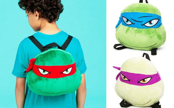 Teenage Mutant Ninja Turtles Backpack for JUST $3.60 - Raphael, Donatello, & Leonardo