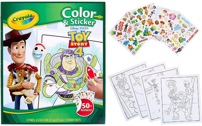 Crayola Color & Sticker Activity Book for ONLY $2.40 at Hollar (Reg $5) - Today Only!