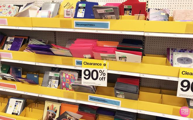 Target Clearance: School Supplies Up To 90% Off - Starting at JUST 2¢!