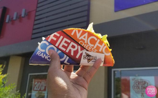 FREE Taco Bell Spicy Potato Soft Taco with $1 Purchase